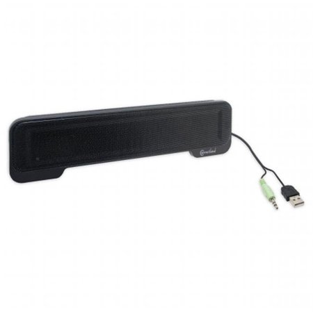 Skilledpower Portable Stereo Sound Bar; Add a Powerful Presentation Speaker to any Laptop Computer SK7271